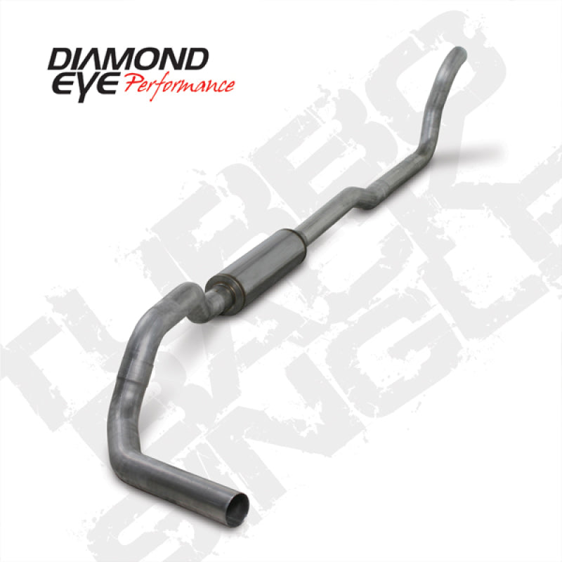 Diamond Eye Performance Diamond Eye KIT 4in TB SGL AL: 2-WHEEL DRIVE ONLY 89-93 DODGE CUMMINS 5.9L K4209A K4209A Photo - Primary