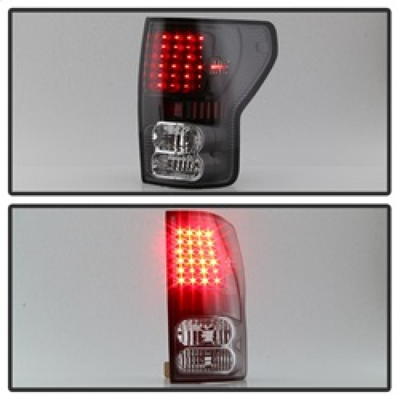 SPYDER Xtune Toyota Tundra 07-13 LED Tail Lights Black ALT-ON-TTU07-LED-BK 5013200 5013200 Photo - Unmounted