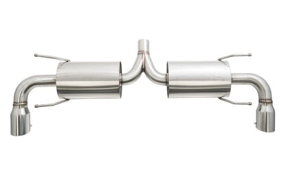 Megan Racing Exhaust System CBS for 2003-2008 Mazda RX-8 T-304 Stainless Steel Burnt Tip