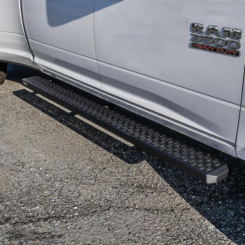 Westin Grate Steps Running Boards 83 in - Textured Black 27-74765 27-74765 Photo - Mounted
