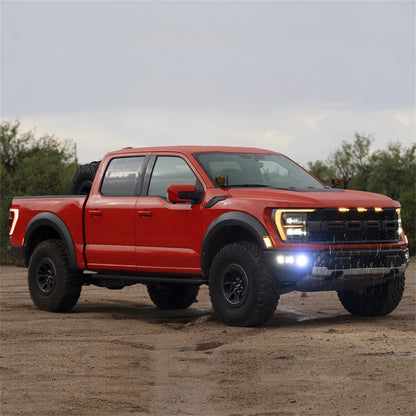 Rigid Industries 2021+ Ford Raptor Triple Fog Lights Kit 46738 46738 Photo - Mounted