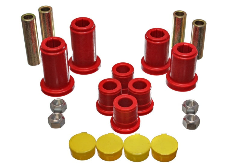 Energy Suspension Control Arm Bushing Set Red Chevrolet K1500 Suburban All 1998-1999 3.3180R Photo - Primary