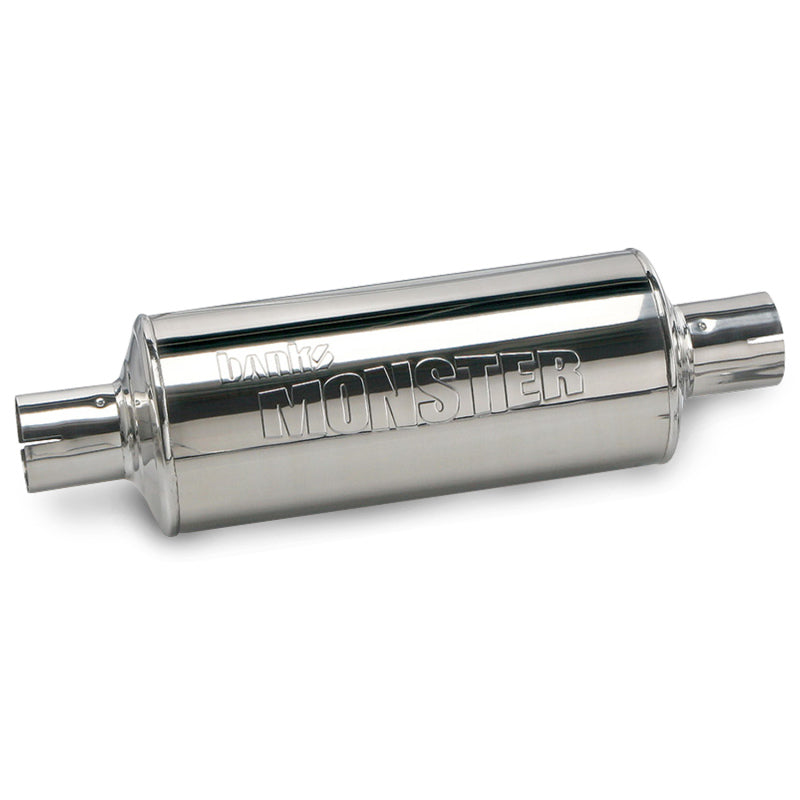 Banks Power 99-03 Ford 7.3L Muffler Kit - 4in X 4in S/S 53509 53509 Photo - Primary