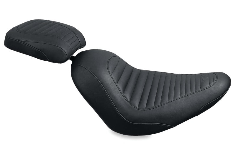 Mustang Motorcycle Mustang 06-17 Harley Softail Wide Tire (200mm) Tripper Solo Seat - Black 76717 76717 Photo - Primary