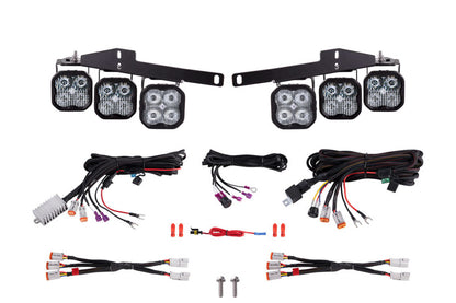Diode Dynamics 17-20 Ford Raptor SS3 LED Fog Light Kit - White Max DD7360 DD7360 Photo - Primary