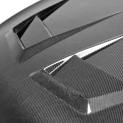 Seibon Carbon Fiber Hood For 2015-2021 VW Golf MK7 HD12VWG7-DV Photo - Primary