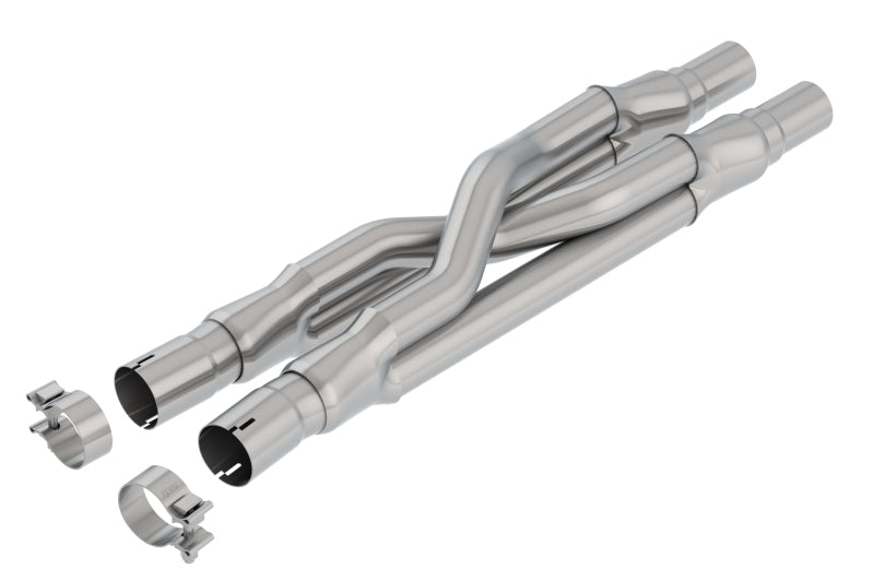 Borla 15-18 Ford Mustang GT 5.0L AT/MT RWD 2.5in Resonator Delete X-Pipe 60662 60662 Photo - Primary