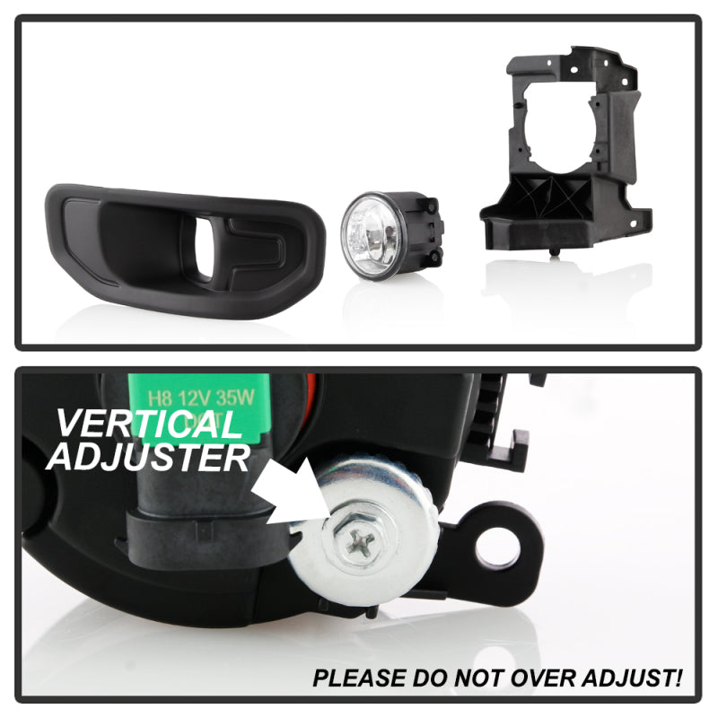 Spyder 19-20 Dodge Ram 1500 OEM Style Fog Lights w/Universal Switch- Clear (FL-DR19-C) 5086990 5086990 User 3