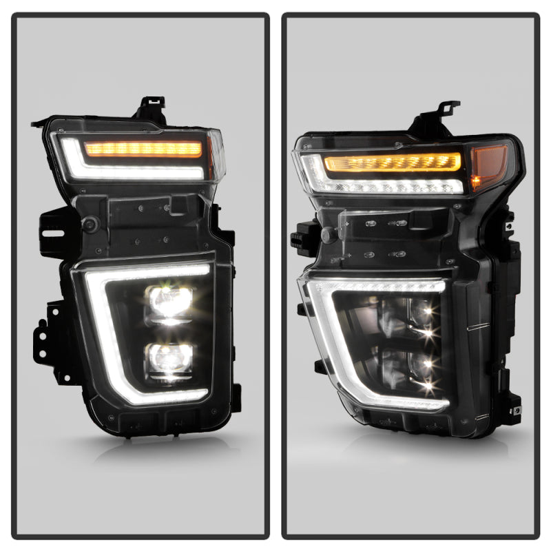SPYDER Chevy Silverado 20-23 HD 2500/3500 High-Power LED Module - Black (PRO-YD-CSHD20AP-SEQ-BK) 5088840 5088840 User 6