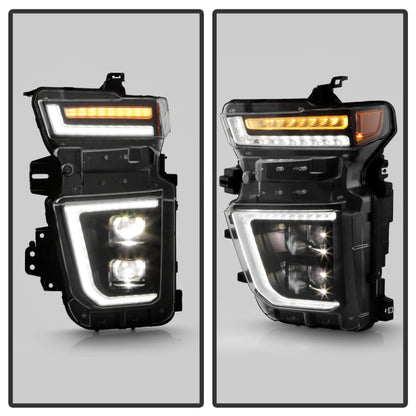SPYDER Chevy Silverado 20-23 HD 2500/3500 High-Power LED Module - Black (PRO-YD-CSHD20AP-SEQ-BK) 5088840 5088840 User 6
