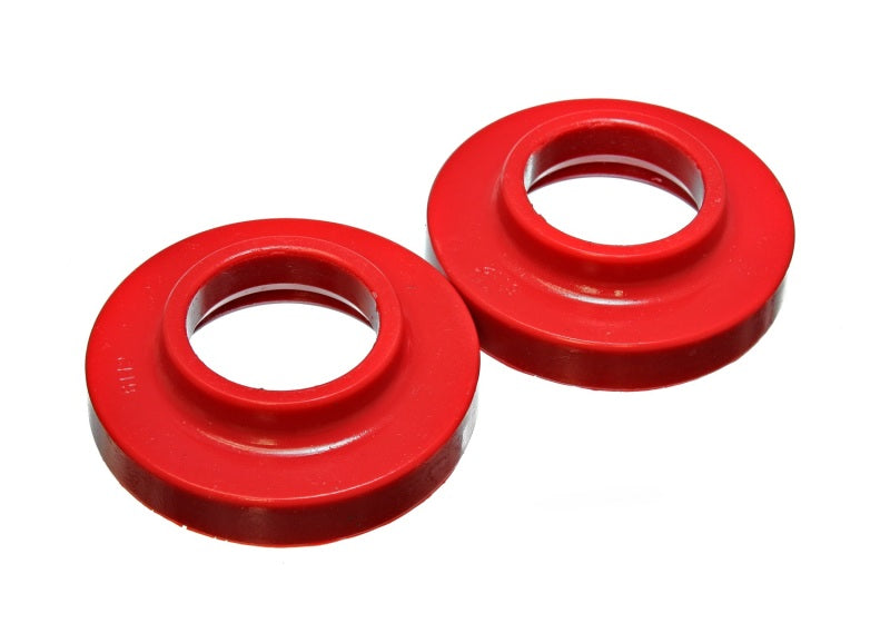 Energy Suspension Coil Spring Isolator Set Red Jeep Wrangler Sport 1997-2006 2.6101R Photo - Primary
