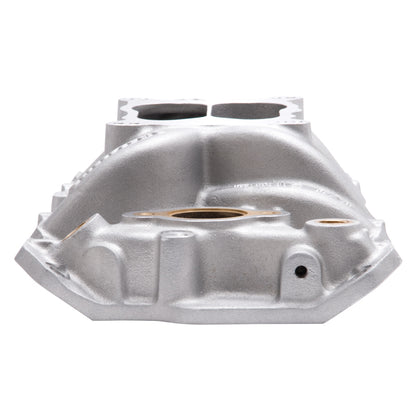 Edelbrock Manifold, Sbc 23-degree, Marine Rpm,  1987-1995, With Brass 2506 Photo - out of package