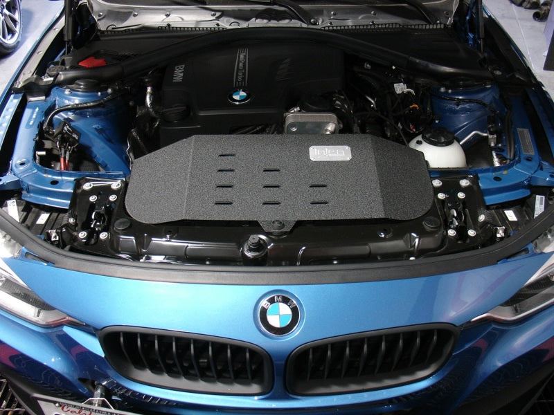 Injen Wrinkle Black Short Ram Intake 13 BMW 328i F30 N20/N26 2.0L (T) 4 Cyl SP1122WB Photo - Mounted