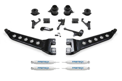 Fabtech 5" Radius Arm System w/Coil  Spacer & Performance Shocks K3068 Photo - Primary