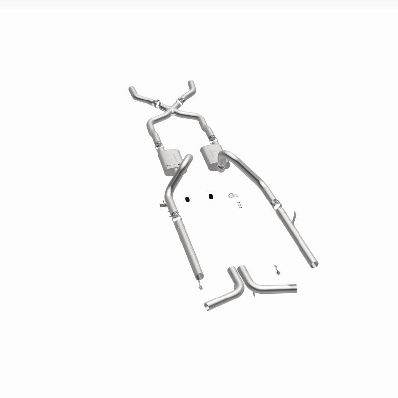 MagnaFlow Chevrolet Bel Air Street Series Crossmember-Back Performance Exhaust System 16596 360 Degree Image Set