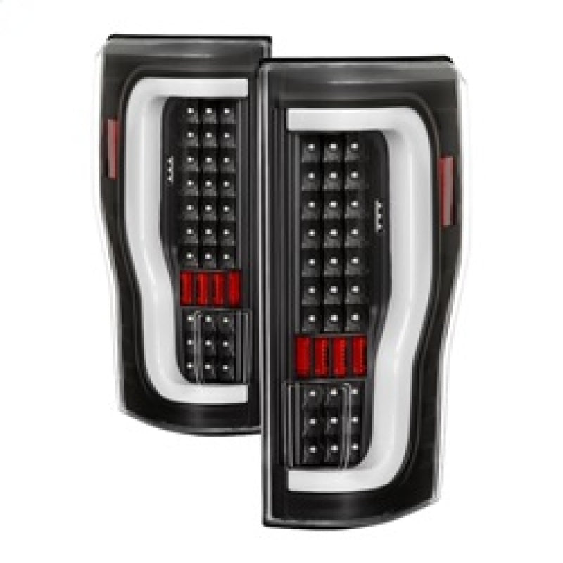 SPYDER xTune 17-18 Ford F-250 Super Duty (Excl LED Models) LED Tail Lights - Black (ALT-ON-FS17-LBLED-BK) 9041600 9041600 Photo - Primary