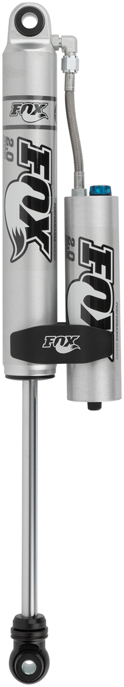 FOX 2.0 Factory Series 14.1in. Smooth Body Res. Shock w/CD Adj. / Std Travel / Eyelet Ends - Black 985-26-055 985-26-055 Photo - Primary