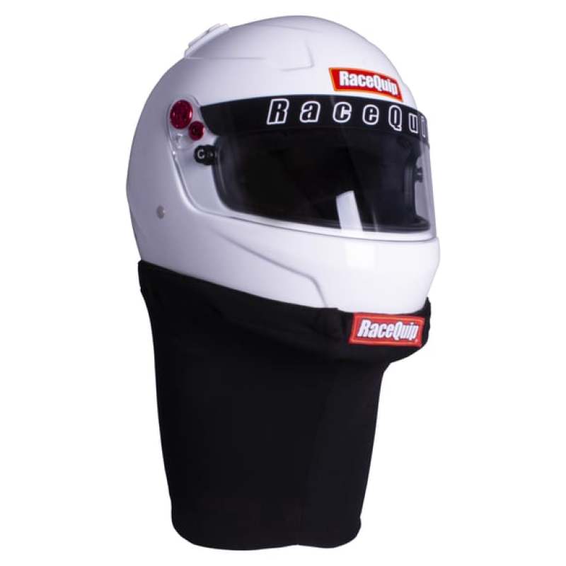 Racequip SFI 3.3 / 5 Fire Retardant Three-Layer Helmet Skirt Black 432992