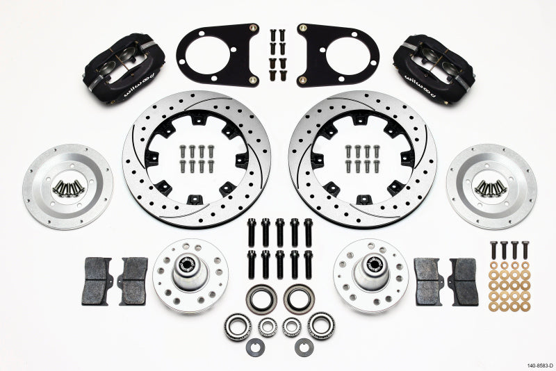 Wilwood FDL Front Kit, 12.19", Drilled, 37-48 Ford Psgr. Car Spindle 140-8583-D Photo - Primary