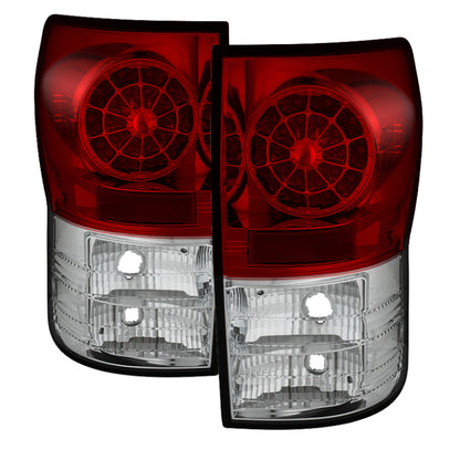 Spyder Toyota Tundra 07-13 LED Tail lights Red Clear ALT-YD-TTU07-LED-RC 5029607 5029607 Photo - Primary