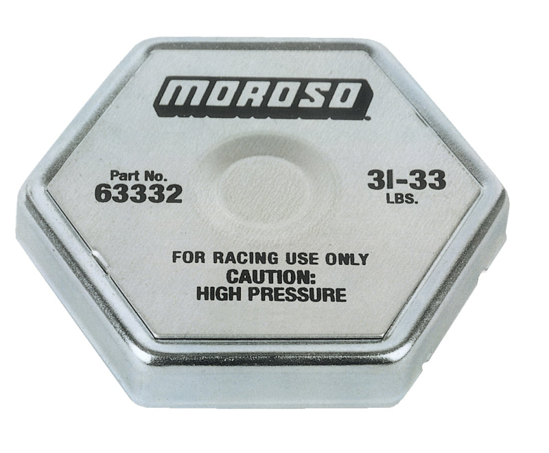 Moroso Racing Radiator Cap, 31-33 Lb 63332 Photo - Primary