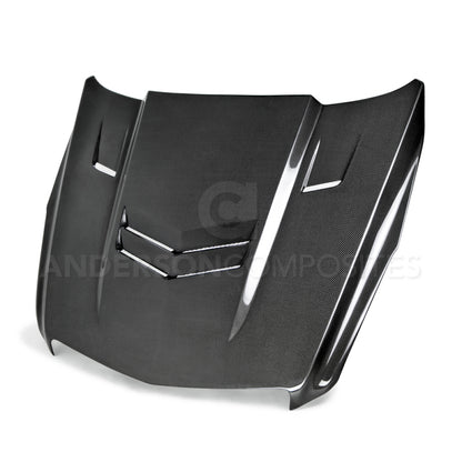 Anderson Composites 13-15 Cadillac ATS Type-VT Hood AC-HD13CAATS-VT AC-HD13CAATS-VT Photo - Primary