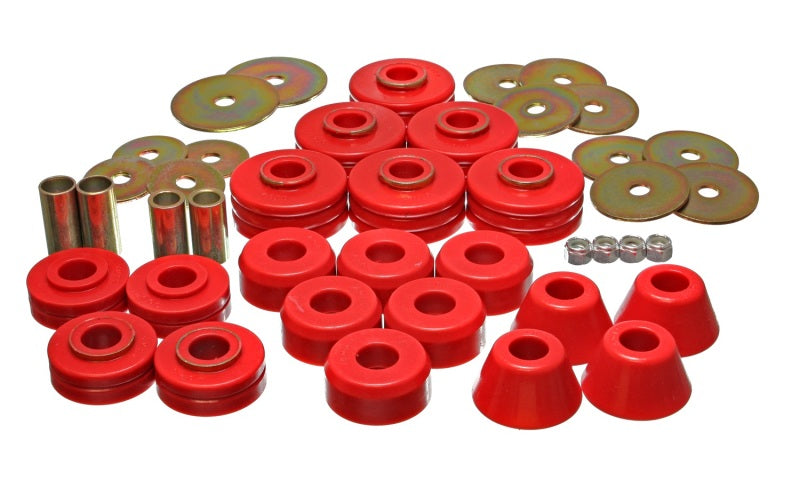 Energy Suspension Body Mount Set Red Chevrolet K5 Blazer All 1978-1980 3.4104R Photo - Primary