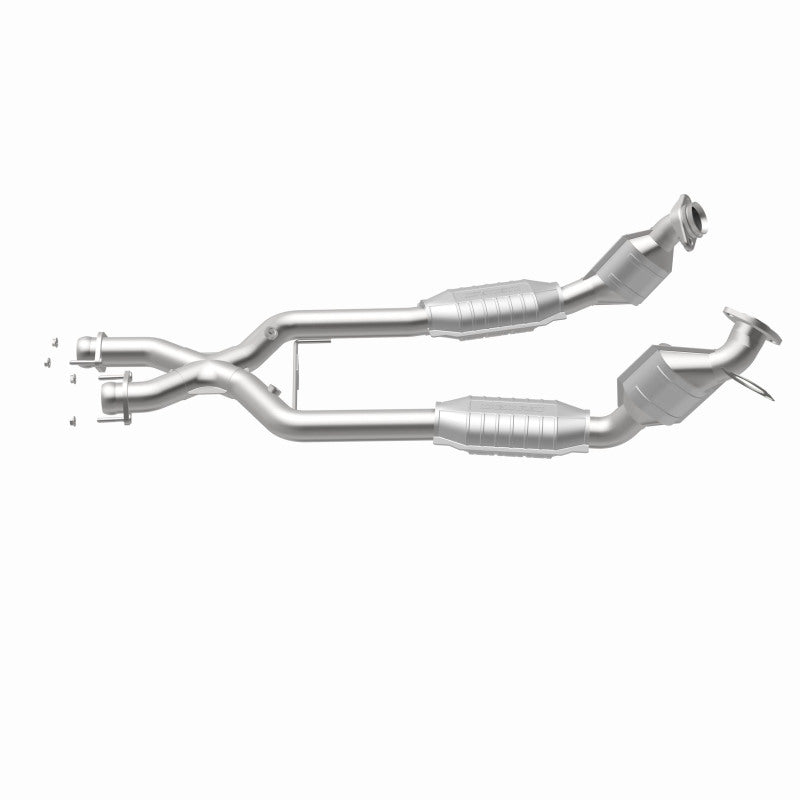 MagnaFlow Ford Mustang HM Grade Federal / EPA Compliant Direct-Fit Catalytic Converter 23163 360 Degree Image Set