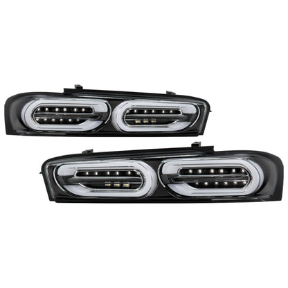 Spyder Chevy Camaro 16-18 (Do Not Fit Halogen Model) LED Tail Lights Black ALT-YD-CCAM16LED-SEQ-BK 5087232 5087232 Photo - Primary