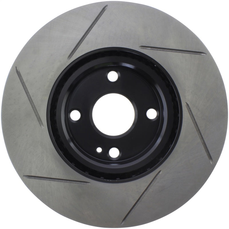 StopTech 16-17 Mazda MX-5 Front Driver Side Slotted Sport Brake Rotor 126.45092SL 126.45092SL Photo - Unmounted