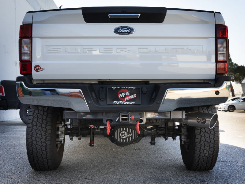 aFe  POWER 49-43086-P  MACH Force-Xp 4" 409 SS Cat-Back Exhaust System 49-43086-P Photo - Mounted