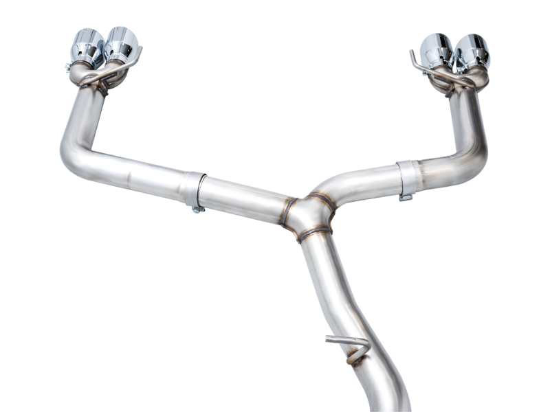 AWE Tuning 2022+ VB Subaru WRX Track Edition Exhaust - Chrome Silver Tips 3020-42979 3020-42979 Photo - out of package