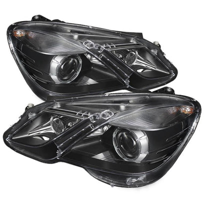 SPYDER Xtune Mercedes E-Class 10-12 OE Projector Headlights (w/AFS. Hid Fit) Black PRO-JH-MBW21210-AFS-BK 5075826 5075826 Photo - Primary