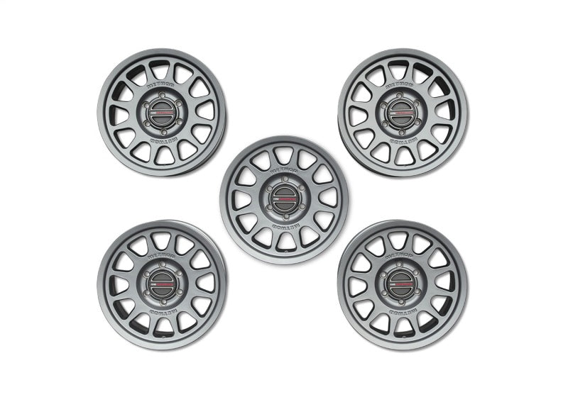 Ford Racing Bronco 17x8.5in Method Wheel & Center Cap - Gray M-1007K-M1785KG M-1007K-M1785KG Photo - Unmounted