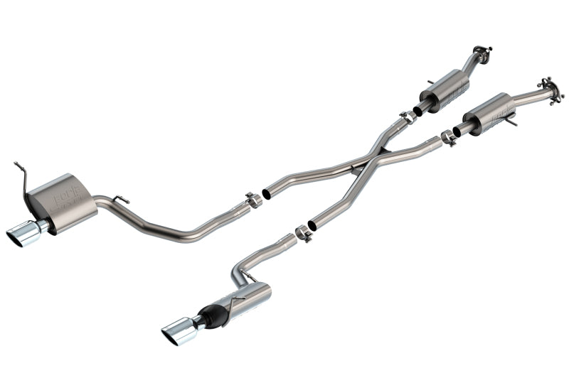 Borla 14-20 Jeep Grand Cherokee 3.6L V6 2/4WD 2.25in S-Type Cat-back 140835 140835 Photo - Primary