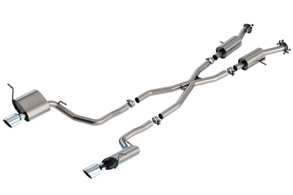Borla 14-20 Jeep Grand Cherokee 3.6L V6 2/4WD 2.25in S-Type Cat-back 140835 140835 Photo - Primary