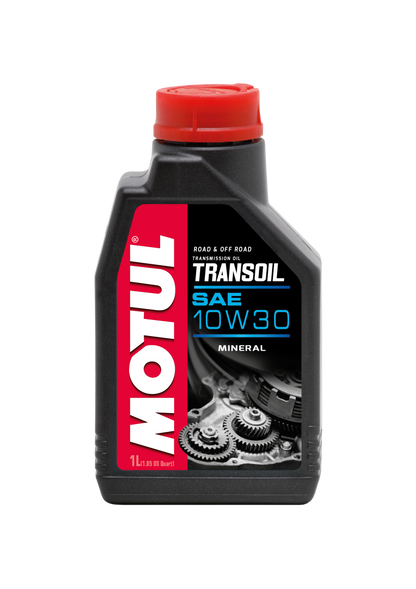 Motul 1L Powersport TRANSOIL SAE 10W30 (Wet Clutch) - Petroleum 105894 Photo - Primary