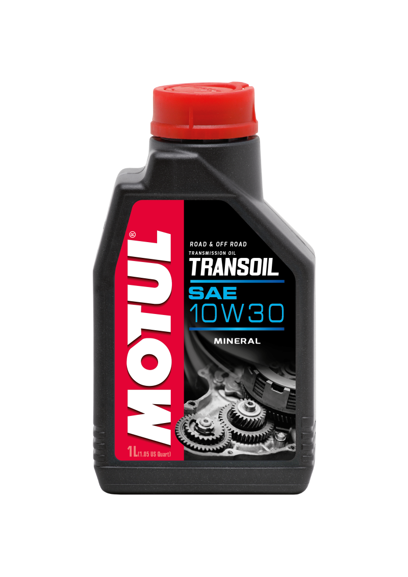 Motul 1L Powersport TRANSOIL SAE 10W30 (Wet Clutch) - Petroleum 105894 Photo - Primary