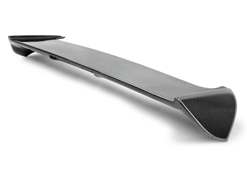 STI-Style Carbon Fiber Rear Spoiler For 2008-2014 Subaru WRX/STi HB RS0809SBIMP-STI Photo - Primary