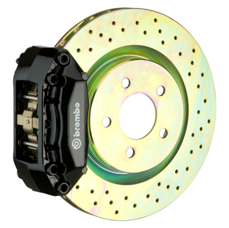 Brembo GT Brake Kit BMW 318i 325i 328i Front E36 92-98 Drilled Black 1F4.6001A1 Photo - Primary