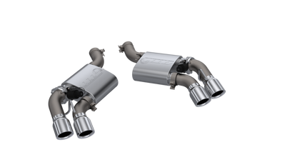 QTP 16-18 Chevrolet Camaro SS 6.2L 304SS Screamer Axle Back Exhaust w/4in Quad Tips 400117 400117 Photo - Primary