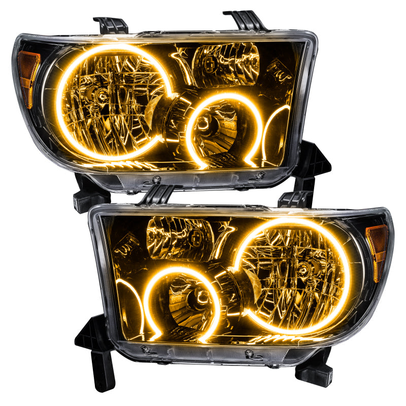 ORACLE Lighting Oracle 07-11 Toyota Tundra Pre-Assembled Headlights - Black Housing - ColorSHIFT w/ BC1 Controller 7119-335 7119-335 Photo - out of package