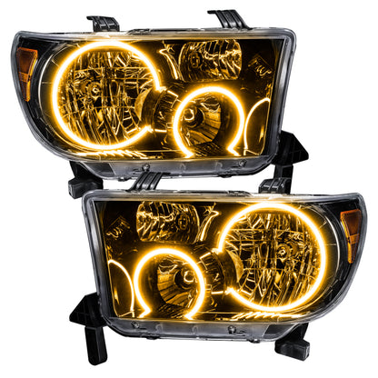 ORACLE Lighting Oracle 07-11 Toyota Tundra Pre-Assembled Headlights - Black Housing - ColorSHIFT w/ BC1 Controller 7119-335 7119-335 Photo - out of package