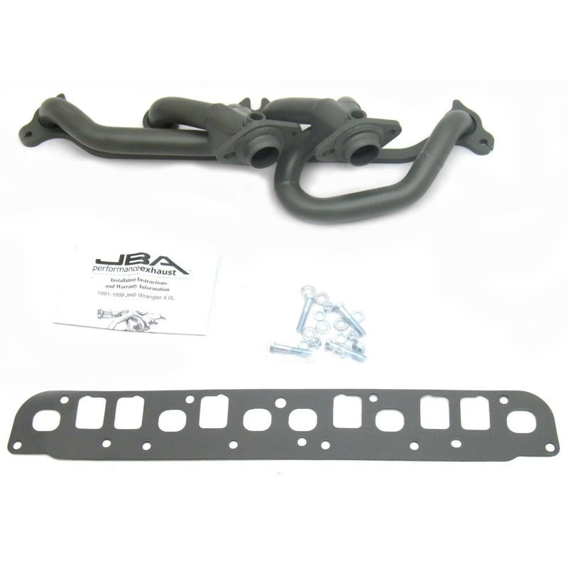 JBA 00-06 Jeep Wrangler 4.0L 1-1/2in Primary Ti Ctd Cat4Ward Header 1527SJT 1527SJT Photo - Primary