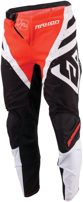 Answer 24 Arkon Nitrus Pants Red/Black/WhiteYouth Size - 28 442613 442613 User 1