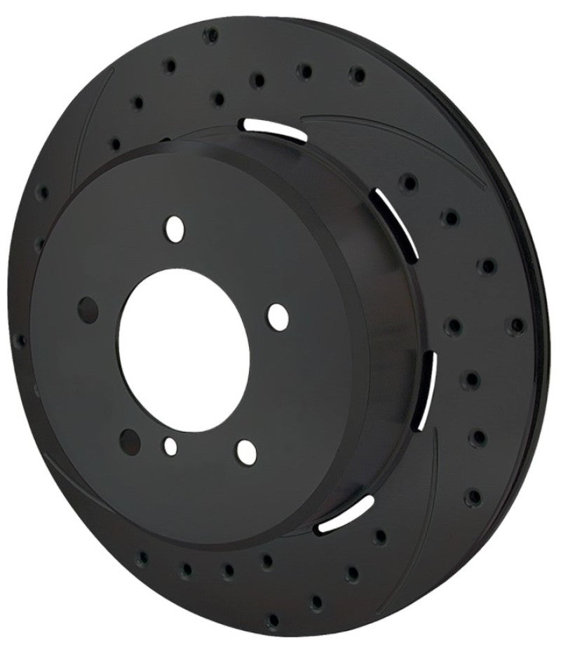 Wilwood Rotor-2.31in Offset-SRP-BLK-Drill-LH 12.19 x .810 - 5x4.75in BC 160-8745-BK 160-8745-BK User 1