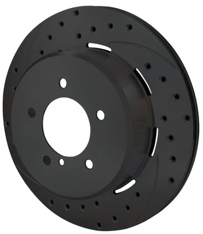 Wilwood Rotor-2.31in Offset-SRP-BLK-Drill-LH 12.19 x .810 - 5x4.75in BC 160-8745-BK 160-8745-BK User 1