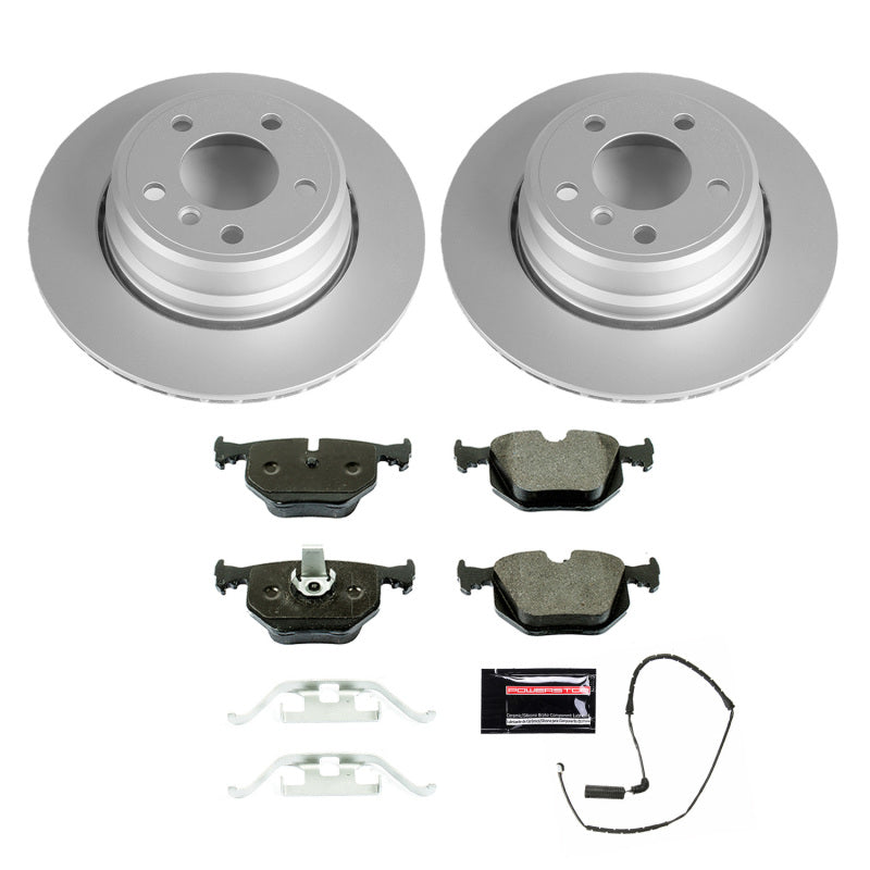 PowerStop Power Stop 02-06 BMW X5 Rear Euro-Stop Brake Kit ESK5734 ESK5734 Photo - Primary