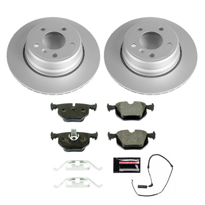 PowerStop Power Stop 02-06 BMW X5 Rear Euro-Stop Brake Kit ESK5734 ESK5734 Photo - Primary