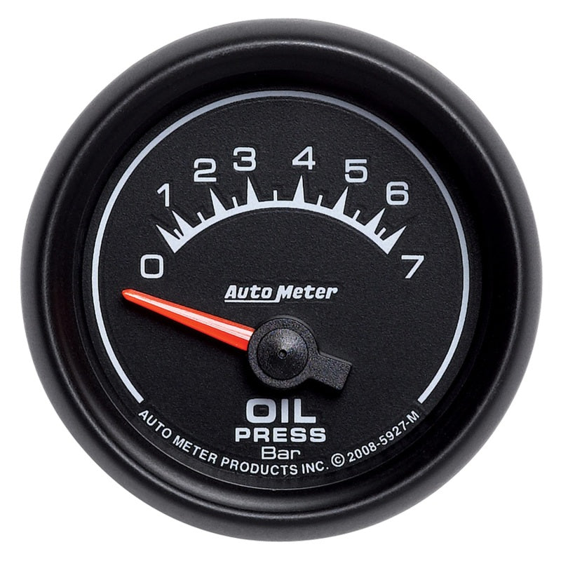 Autometer ES 52.4mm 0-7 Bar Oil Pressure SSE Gauge 5927-M 5927-M User 2
